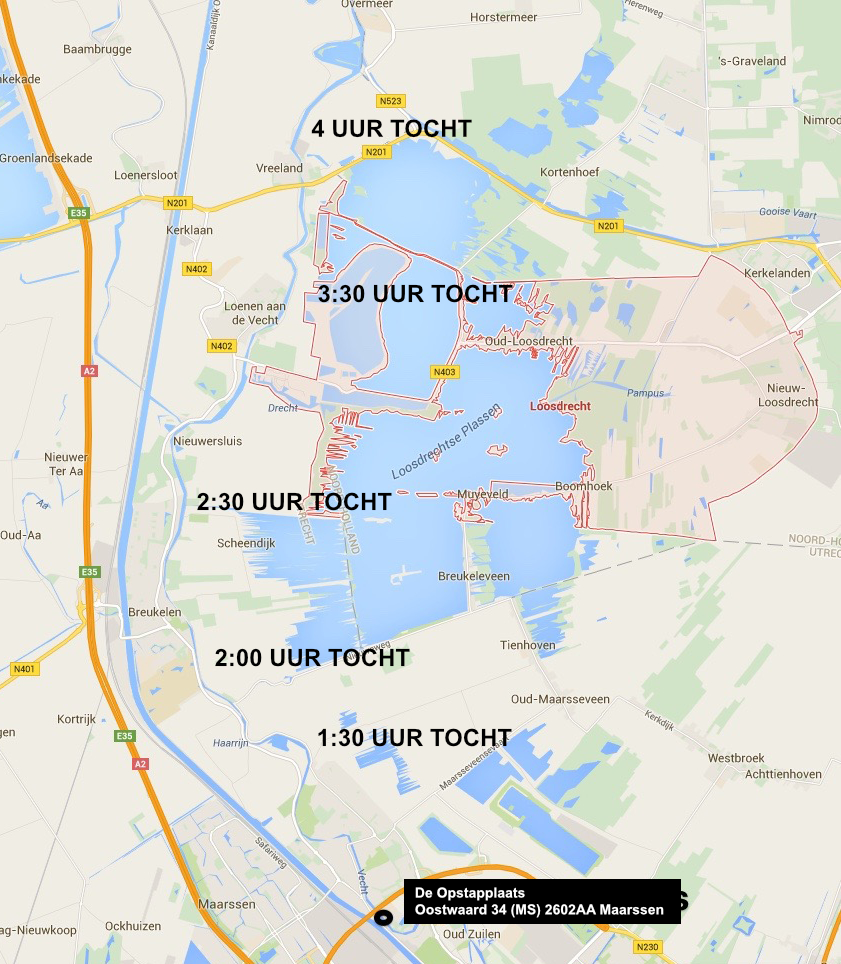 route rederij-stichtse-vecht